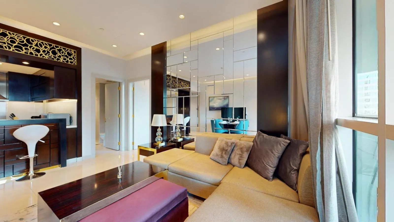 Appartement Upper Crest - Vibrant One Bedroom In Downtown Dubaï