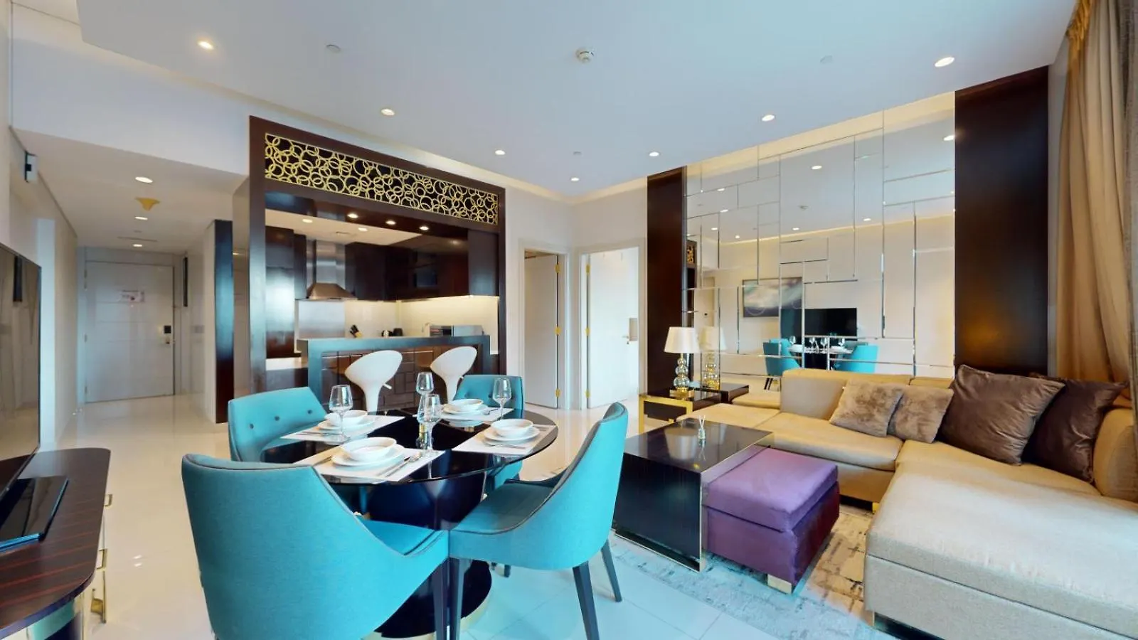 Upper Crest - Vibrant One Bedroom In Downtown Dubaï 0*,  Émirats arabes unis